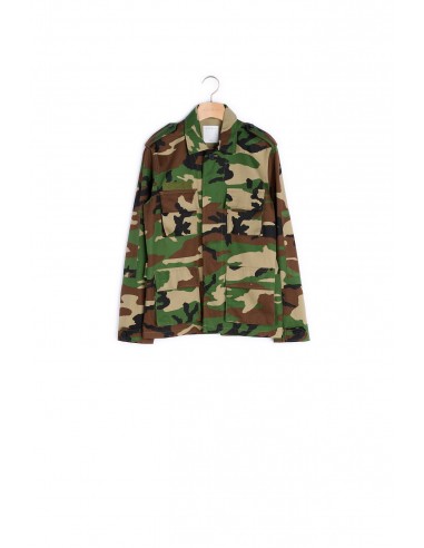 Veste imprimé camouflage le concept de la Pate a emporter 