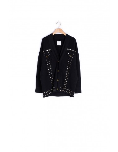 Cardi-coat orné de studs 2024