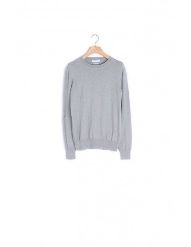 Pull crew neck en coton et laine vierge du meilleur 